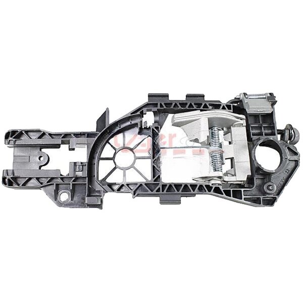 Frame Exterior Door Handle rear right METZGER suitable for e.g. VW PASSAT