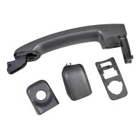 Exterior Door Handle rear door black METZGER for e.g....