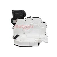 Front right Door Lock with double locking METZGER for VW...