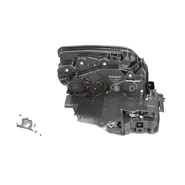 Door Lock front left with double locking METZGER for e.g. BMW X5