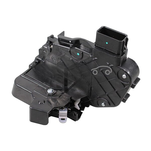 Door Lock rear right without double locking METZGER for VOLVO V70 and others