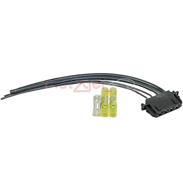 Kabelreparatursatz Vorwiderstand-Lüfter 4 Kabel METZGER für u.a. SKODA OCTAVIA