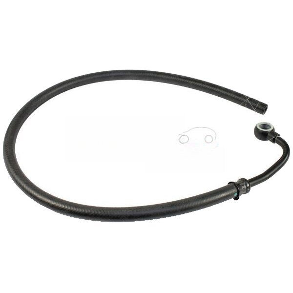 Hydraulic Hose Steering from steering gear to cooling pipe METZGER for e.g. AUDI