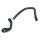 Radiator Hose Pipe after radiator METZGER for e.g. OPEL ASTRA