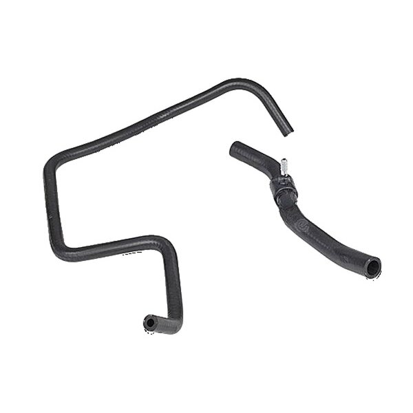 Radiator Hose from connecting pipe to radiator METZGER for FIAT PANDA