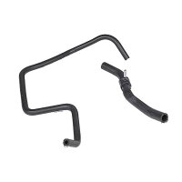 Radiator Hose from connecting pipe to radiator METZGER...