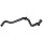 Radiator Hose bottom left from radiator to water pump METZGER for e.g. VW BORA
