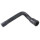 Radiator Hose top left from radiator to water pipe METZGER for e.g. AUDI A4