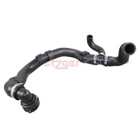 Kühlerschlauch rechts oben und Zusatzwasserpumpe...