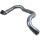 Radiator Hose bottom left from engine to radiator METZGER for CITROËN JUMPER