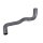 Radiator Hose from engine to water pump METZGER for e.g. SEAT TOLEDO