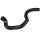Radiator Hose from coolant regulator to heating radiator METZGER for AUDI A4