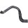 Radiator Hose left bottom outlet engine cooler METZGER for FIAT DUCATO