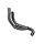 Radiator Hose from radiator to water pipe METZGER for e.g. VW CADDY