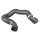 Radiator Hose bottom right from thermostat to radiator METZGER for BMW 3 Series