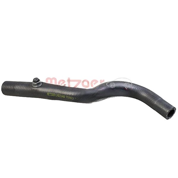 Radiator Hose from radiator to water pipe METZGER for PEUGEOT 206 and others