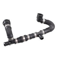 Radiator Hose front pipe after radiator METZGER for AUDI...