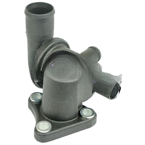 Coolant Flange with Seal Plastic METZGER IAM-Expertise suitable for HYUNDAI ATOS
