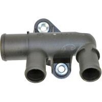 Coolant Flange with Seal Plastic METZGER for e.g. PEUGEOT...