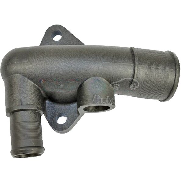 Coolant Flange Engine Block with Seal Plastic METZGER for e.g. CITROËN C5