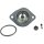 Coolant Flange with Seal Plastic METZGER for e.g. SEAT IBIZA