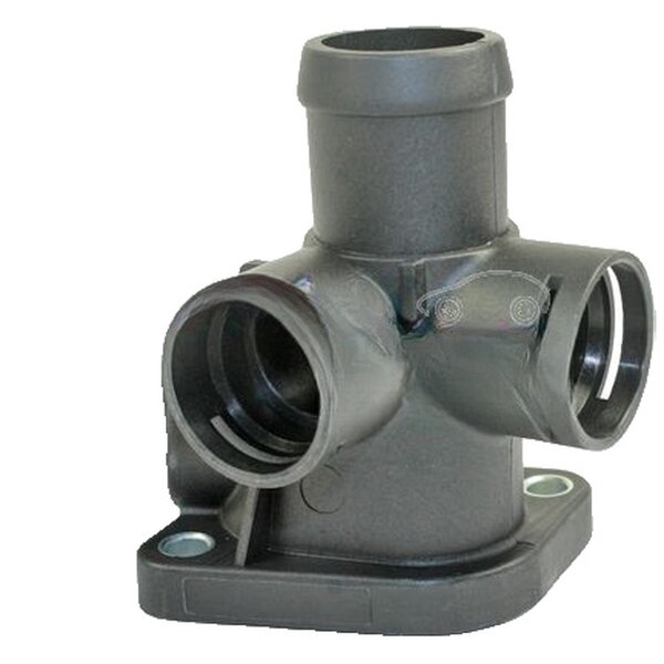 Coolant Flange gearbox side with Seal METZGER for e.g. VW GOLF