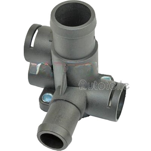 Kühlmittelflansch links mit Dichtung METZGER passend für u.a. VW GOLF