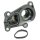 Coolant Flange Thermostat with Seal METZGER for e.g. FORD FIESTA