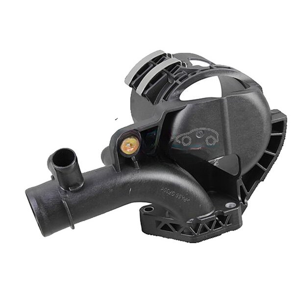 Kühlmittelflansch METZGER IAM-Expertise passend für u.a. MERCEDES-BENZ C-KLASSE