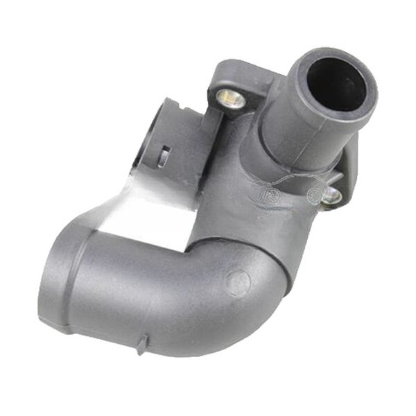 Coolant Flange left with Seal plastic METZGER for e.g. SKODA FELICIA