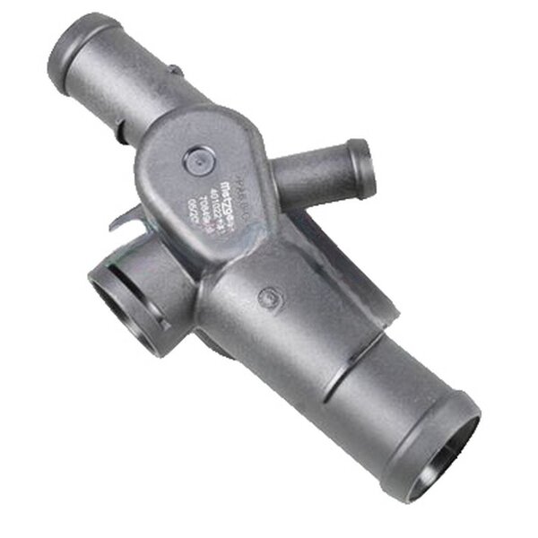 Coolant Flange gearbox side plastic METZGER for e.g. VW GOLF