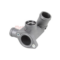 Coolant Flange left with Seal Plastic METZGER for e.g. VW...