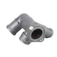 Coolant Flange left with Seal Plastic METZGER for e.g. VW...