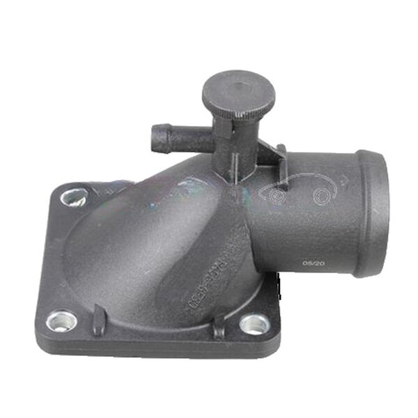 Coolant Flange top plastic METZGER suitable for e.g. VW TRANSPORTER