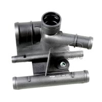 Coolant Flange gearbox side plastic METZGER for e.g. AUDI A3