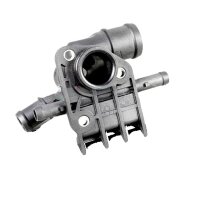 Coolant Flange gearbox side plastic METZGER for e.g. AUDI A3