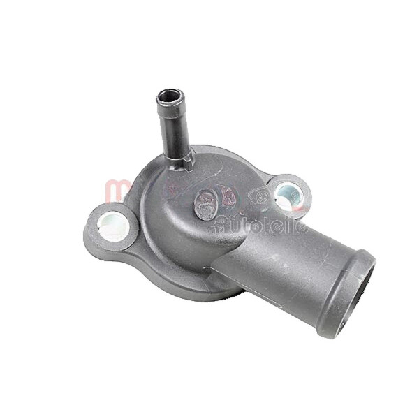 Coolant Flange gearbox side plastic METZGER for e.g. AUDI A3