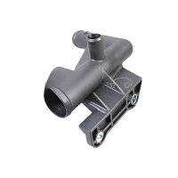 Kühlmittelrohrleitung längs von Motor nach...