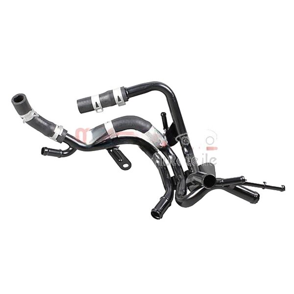 Kühlmittelrohrleitung rechts Metall METZGER passend für u.a. AUDI A3