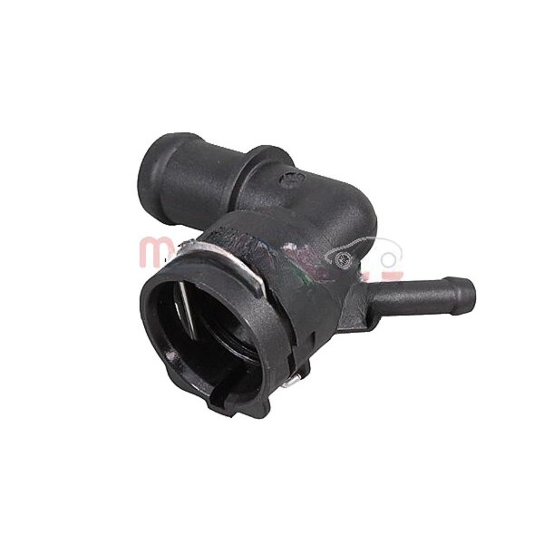 Connection Piece Coolant Line Engine Cooler METZGER for e.g. SEAT LEON