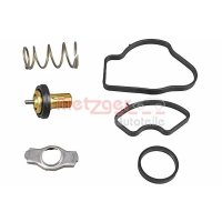 Coolant thermostat with seals METZGER for FIAT 500X (334_)