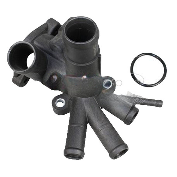 Thermostatgehäuse ohne Thermostat METZGER IAM-Expertise passend für u.a. VW POLO