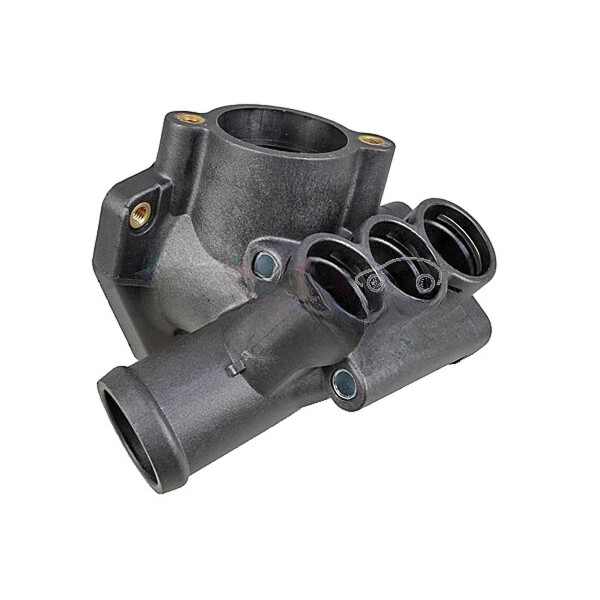 Thermostatgehäuse ohne Thermostat METZGER IAM-Expertise passend für u.a. VW GOLF