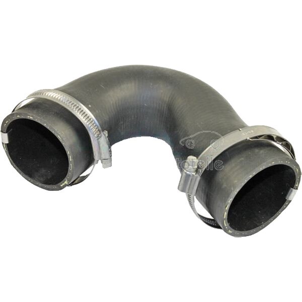 Ladeluftschlauch rechts mit Schellen METZGER für u.a. SKODA FABIA