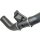 Charge air hose intercooler left METZGER for MERCEDES SPRINTER 3-t