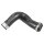 Charge Air Hose top with clamp METZGER IAM-Expertise suitable for e.g. AUDI Q7