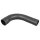 Charge air hose intercooler left lower part METZGER for FORD FOCUS II