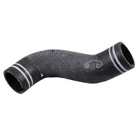 Charge Air Hose left without clamps METZGER for e.g. FIAT...