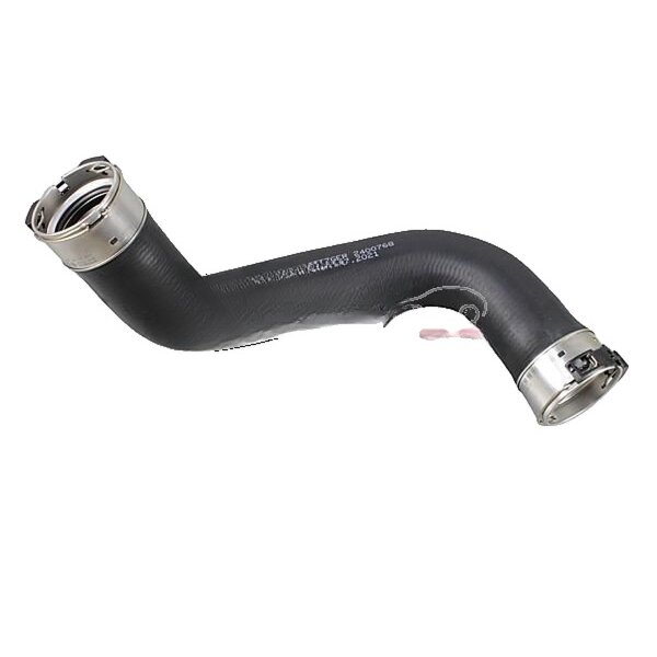 Charge Air Hose left with quick couplings METZGER for e.g. NISSAN QASHQAI