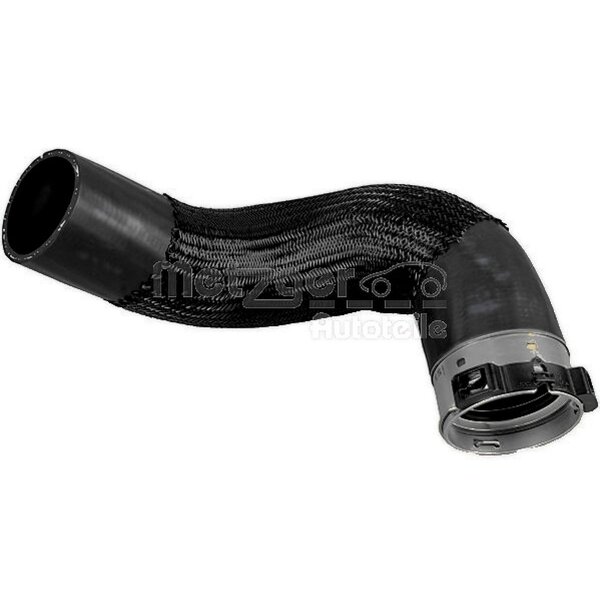 Charge Air Hose without clamp METZGER for e.g. ALFA ROMEO GIULIETTA